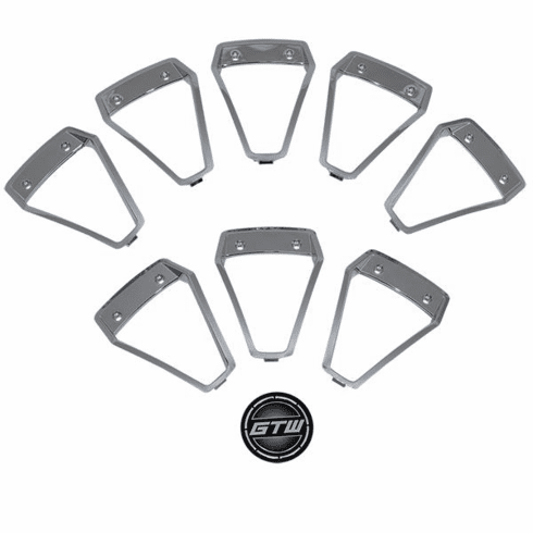 GTW Chrome Wheel Inserts for 14x7 Nemesis Wheel