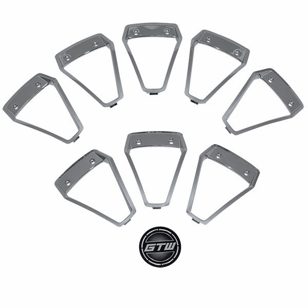 GTW Chrome Wheel Inserts for 14x7 Nemesis Wheel