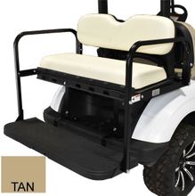 GTW MACH3 Rear Flip Seat for EZGO TXT - Tan (Years 1994.5-Up) GTW MACH3 Rear Flip Seat for EZGO TXT - Tan (Years 1994.5-Up)