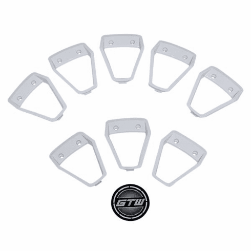 GTW White Wheel Inserts for 12x7 Nemesis Wheel