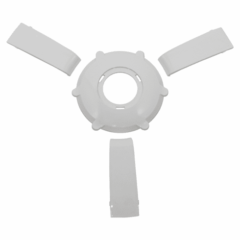 INSERT CAP & SPOKE SET ONLY FOR GIAZZA SOFT TOUCH STEER WHEEL - WHITE