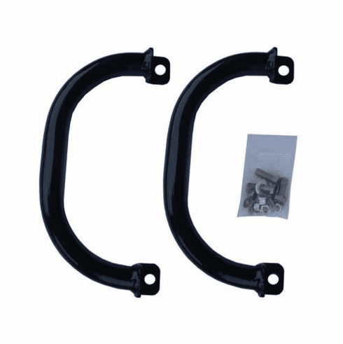 Jake's Set Of (2) Black Grab Handle Set (Universal Fit)