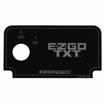 Key Switch Decal - TXT