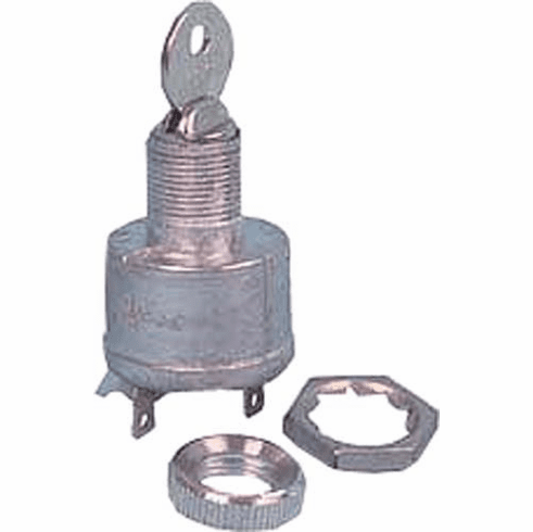 Key Switch With 2 Spade Terminals And 2 #1919 Keys