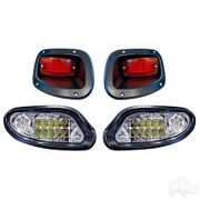 RHOX LED Factory Style Light Kit w/ Plug and Play Harness, E-Z-Go TXT 14+, 12-48V