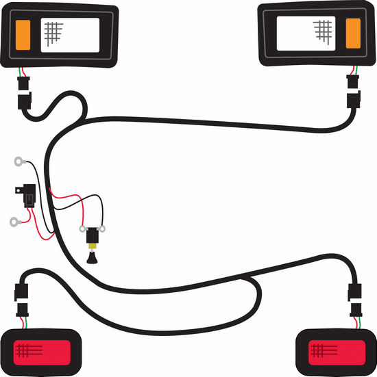 Light Package Basic - Club Car DS