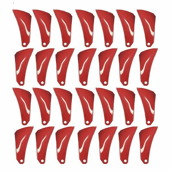 MadJax Directional Red Inserts For 14"  Blackhawk Wheel