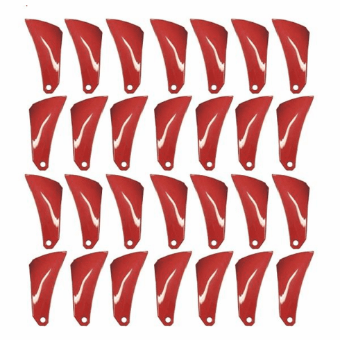 MadJax Directional Red Inserts For 14" Blackhawk Wheel