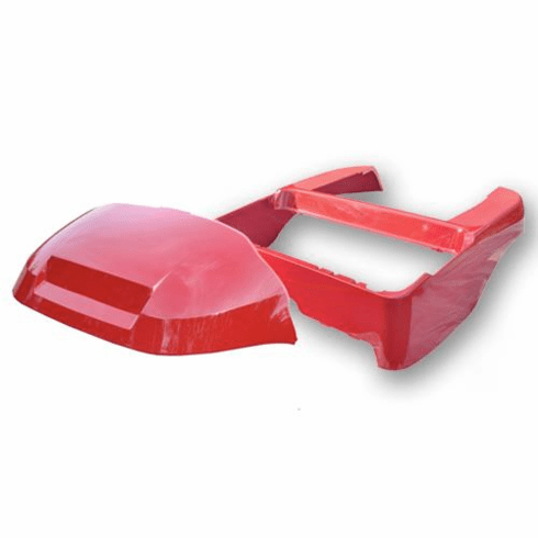 MadJax Red OEM Club Car Precedent Rear Body and Front Cowl (Years 2004-Up)