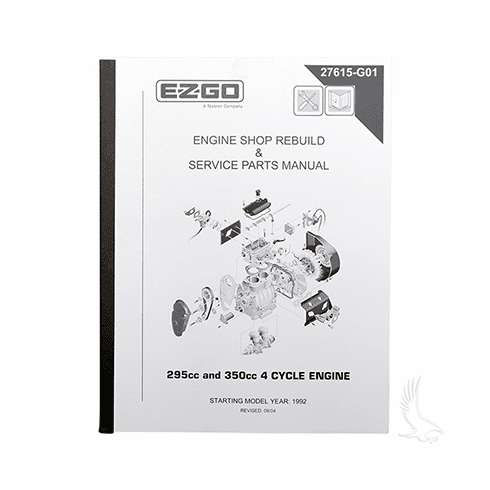 Maintenance Manual, E-Z-Go 4-cycle Engine 295cc and 350cc