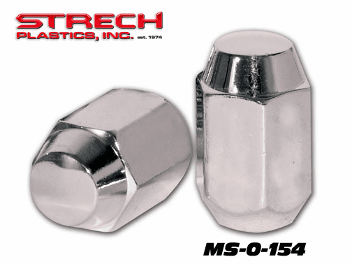 Metric Chrome Lug Nut 1.25 (for Yamaha)