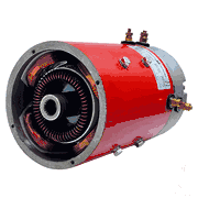 Motor, E-Z-Go TXT, Long Stack, 48V TXT Regen