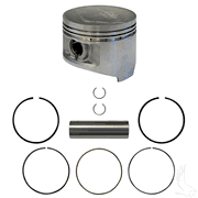 Piston and Ring Assembly, +.25mm, Club Car Precedent/DS 92+
