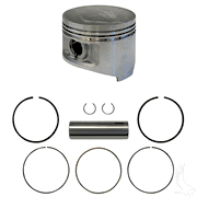 Piston and Ring Assembly, Standard, Club Car DS, Precedent 92+