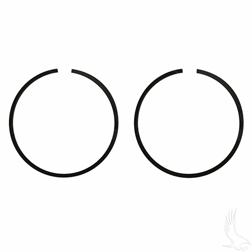 Piston Ring Set, +.25mm, Yamaha G1 Gas