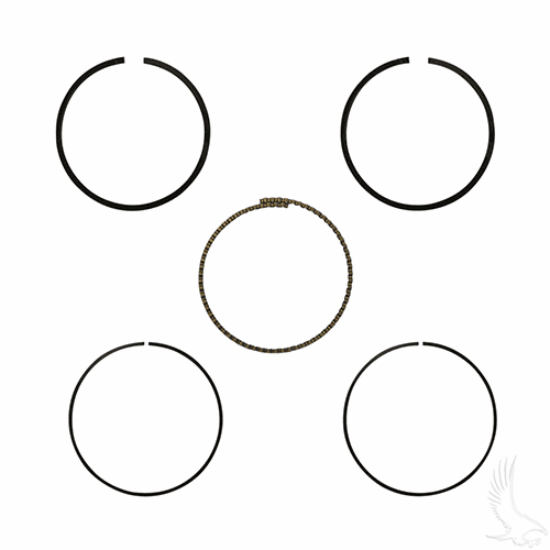 Piston Ring Set, Standard Size, E-Z-Go 4 Cycle Gas 93-08 Fuji-Robin Only, 295cc Only