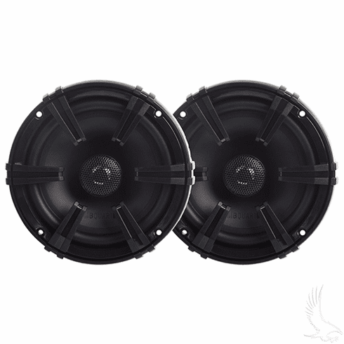 Polk, 5.25" SET OF 2 Moisture Resistant Coaxial Speakers, 50 Watt