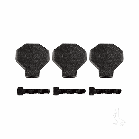 Ramp Shoe Kit, PACK of 3, Secondary Clutch, E-Z-Go Gas 94-08