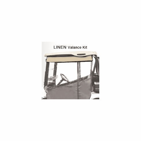 RedDot 2 Passenger Chameleon Linen Valance Kit E-Z-GO TXT