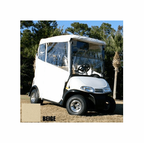 RedDot Club Car DS 2-Passenger Beige 3-Sided Over-The-Top Enclosure (Years 1982-1999)