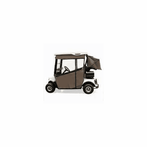 RedDot  Club Car DS Chameleon Cocoa Track-Style Enclosure w/ Hooks (Years 2000-Up)