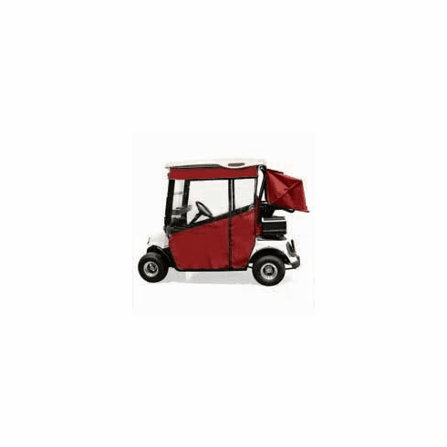 RedDot  Club Car DS Chameleon Red Track-Style Enclosure w/ Hooks (Years 2000-Up)