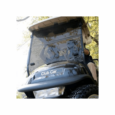 RedDot Club Car Precedent/Tempo/Onward Impact-Resistant Folding Tinted Windshield (Years 2004-Up)