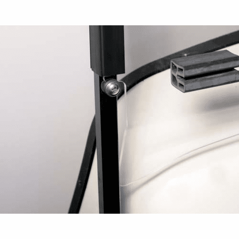 RedDot EZGO TXT 1/4"  Bolt Folding Clear Windshield (Years 1994.5-2013)