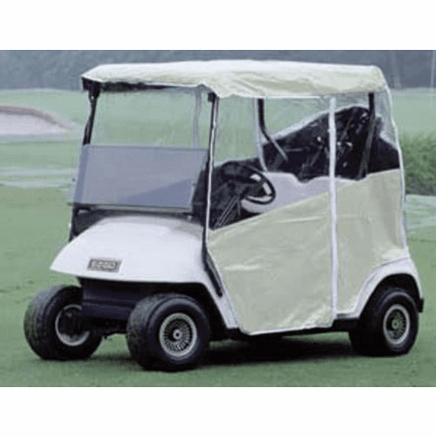 RedDot EZGO TXT 2-Passenger White 3-Sided Over-The-Top Enclosure (Years 1994-Up)
