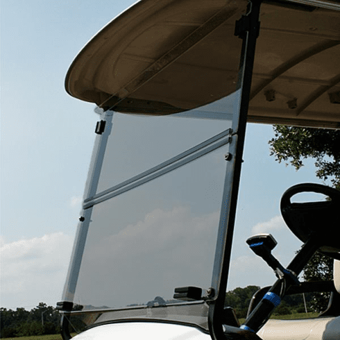 RedDot Yamaha Drive2 Tinted 1/4" Folding Windshield (Years 2017-Up)
