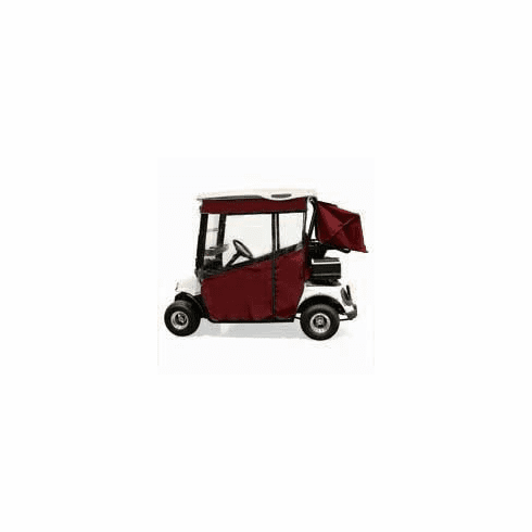 RedDot  Yamaha G29/Drive 2-Passenger Chameleon Burgundy 3-Sided Track-Style Enclosure (Years 2007-2016)
