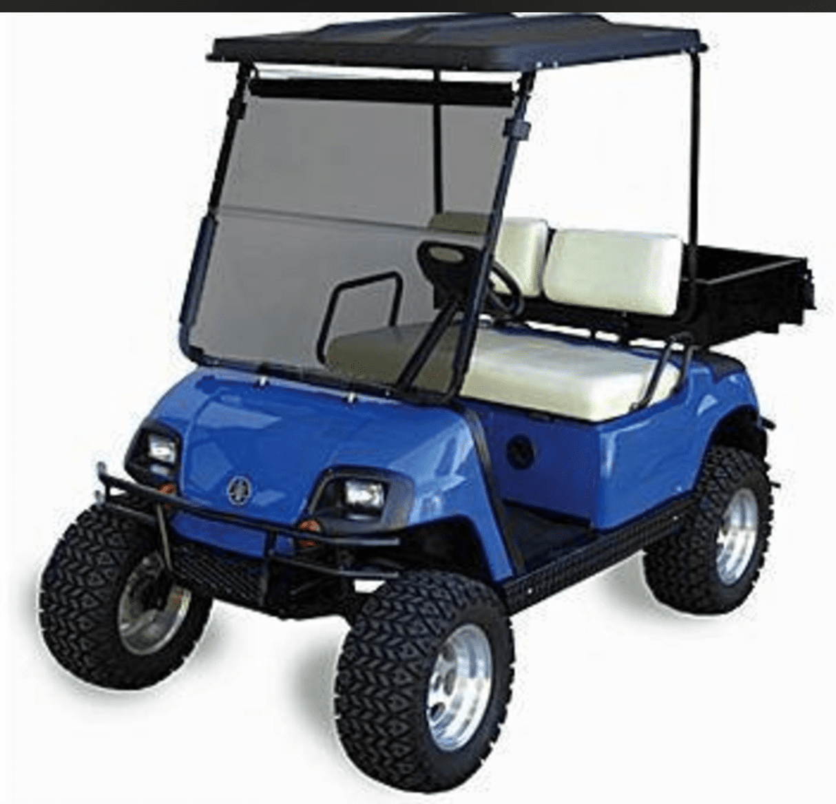 RedDot Yamaha Tinted Impact-Resistant Folding Windshield (Models G14-19)