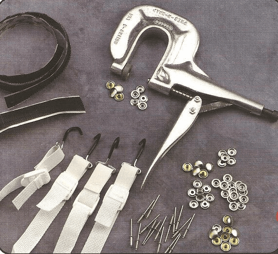 Replacement Straps & Hooks ONLY for custom fit enclosures