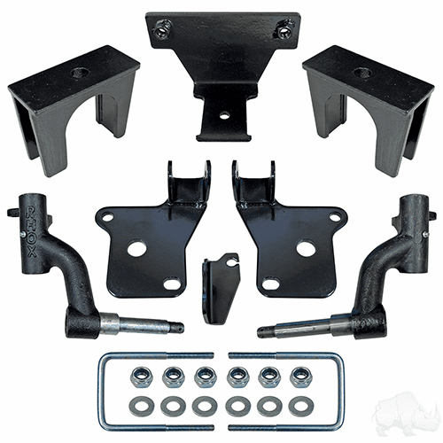 RHOX 3" Drop Spindle Lift Kit, E-Z-Go RXV Gas 08-Feb13
