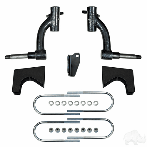 RHOX 6" Drop Spindle Lift Kit, E-Z-Go RXV 13-19 Gas & Electric Mar 13+