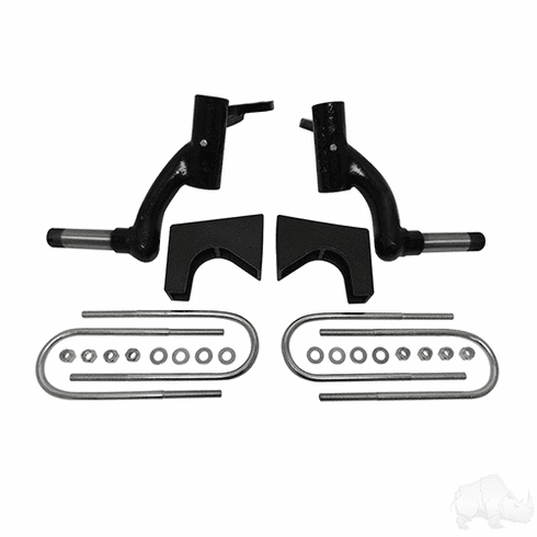 RHOX 6" Drop Spindle Lift Kit, E-Z-Go TXT Gas 08.5-19 Kawasaki Engine