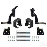 RHOX 6" Drop Spindle Lift Kit, E-Z-Go TXT Gas 19+ with EX1 Engine, Electric 01.5+