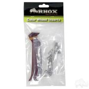 RHOX Color Wheel Insert, Burgundy, Bag of 8 for RX150 Series Wheels