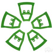 RHOX Color Wheel Inserts for RX388, BAG of 5, Lime Green