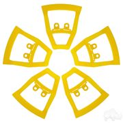 RHOX Color Wheel Inserts for RX388, BAG of 5, Yellow