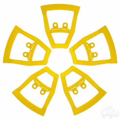 RHOX Color Wheel Inserts for RX388, BAG of 5, Yellow