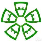 RHOX Color Wheel Inserts for RX389, BAG of 5, Lime Green