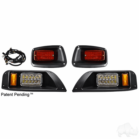 RHOX LED Adjustable Light Kit w/ Plug and Play Harness, E-Z-Go TXT 96-13, 12-48V