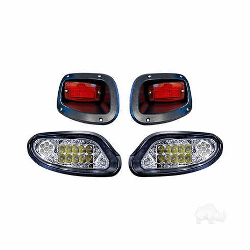 RHOX LED Factory Style Light Kit w/ Plug and Play Harness, E-Z-Go TXT 14+, 12-48V