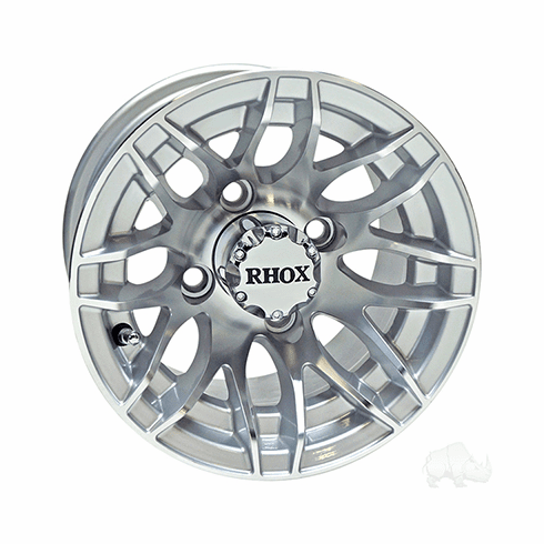 RHOX RX175, Machined Silver, 10x7 ET -25