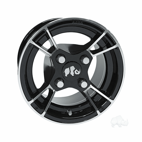 RHOX RX176, Machined Black, 10x7 -25