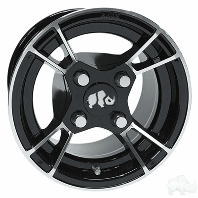 RHOX RX176, Machined Black, 10x7 -25