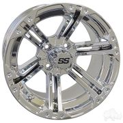 RHOX RX352, Chrome w/ Center Cap, 14x7 ET-25