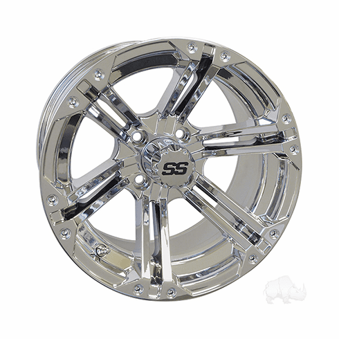RHOX RX352, Chrome w/ Center Cap, 14x7 ET-25