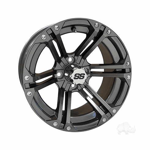RHOX RX355, Gun Metal Gray, 14x7 ET-25